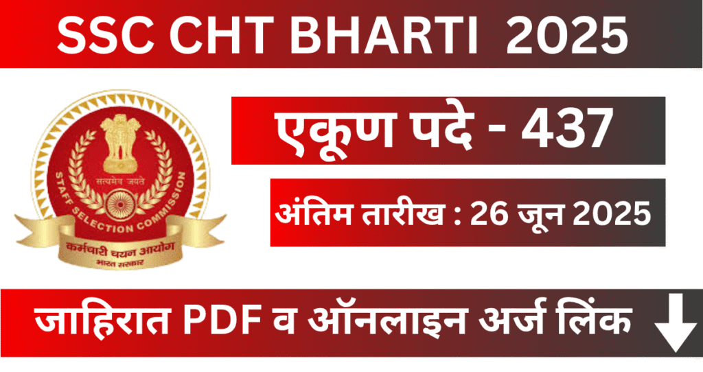 SSC Hindi Translator Bharti 2025: कर्मचारी निवड आयोगात हिंदी ट्रान्सलेटर पदांच्या 437 जागांसाठी भरती सुरू