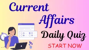 Free Current Affairs Test