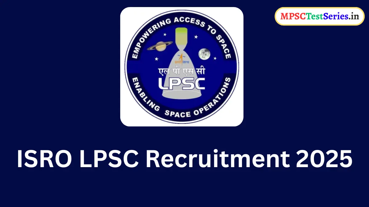 ISRO LPSC Recruitment 2025 for Technical Assistant, Sub Officer, Technician, Driver