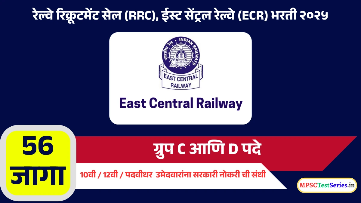 RRC ECR Sports Quota Recruitment 2025